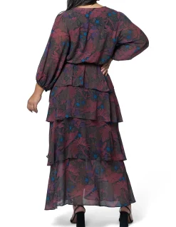PINK DUSK-TEMPTRESS MAXI DRESS
