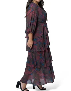 PINK DUSK-TEMPTRESS MAXI DRESS