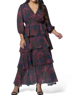 PINK DUSK-TEMPTRESS MAXI DRESS