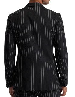 Pinstripe Double Breasted Jacket