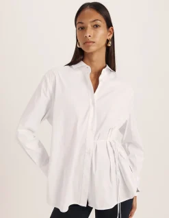 PIPER SIDE TIE SHIRT