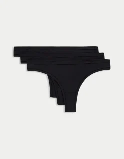 3pk Flexifit Modal Thongs