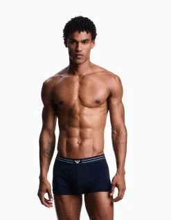 2PK ASV LOGO LABEL ORGANIC JERSEY TRUNKS