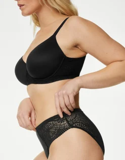 3pk Body Soft High Leg Knickers