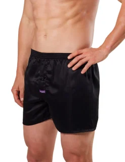 Plain Satin Boxer