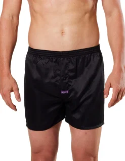 Plain Satin Boxer