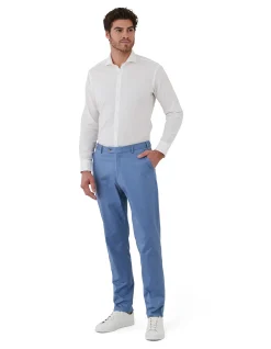 PLAIN TWILL TROUSER
