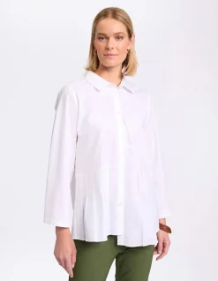 PLEATED ESSENTIAL SHIRT