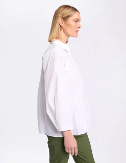 PLEATED ESSENTIAL SHIRT