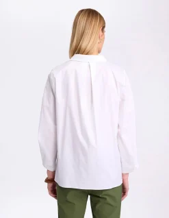 PLEATED ESSENTIAL SHIRT