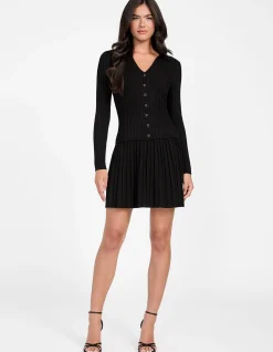 Pleated Miranda Sweater Skirt