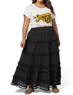 POETIC GYPSY -MALIBU MAXI SKIRT
