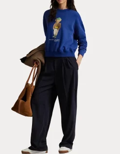 POLO BEAR LIGHTWEIGHT FLEECE CREWNECK