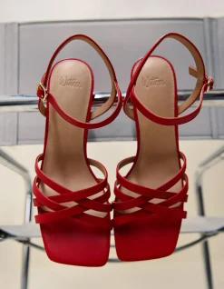 PONARO Syrup Leather Slim Heel