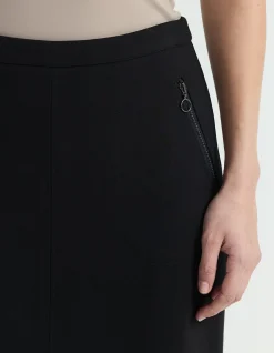 PONTE A-LINE SKIRT