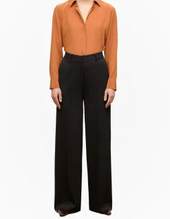 Ponte Tailored Wide Leg Pant