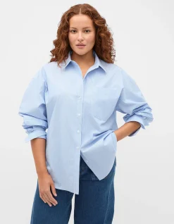 POPLIN STRIPE SHIRT