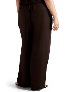 POSEY CURVE LINEN WIDE LEG PANTS