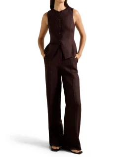 POSEY LINEN WIDE LEG PANTS