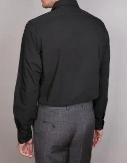 Premium Stretch Poplin Slim Shirt