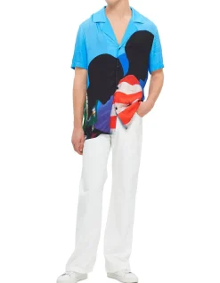 Prince Gyasi Print Pyjama Shirt