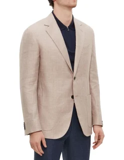 Prospect Light Grisaille Wool & Linen Jacket