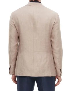 Prospect Light Grisaille Wool & Linen Jacket