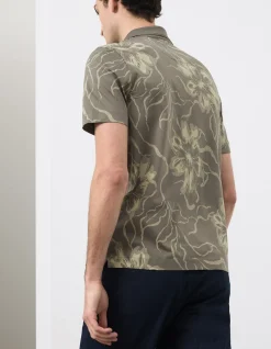 Pure Supima Cotton Floral Print Polo