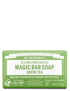 Pure-Castile Bar Soap - Green Tea 140g