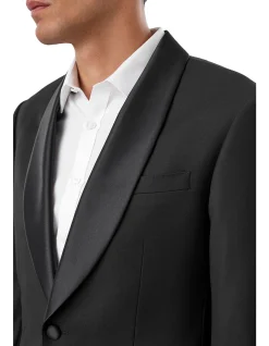 PV TWILL SHAWL TUXEDO JACKET
