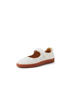 Quesca Mesh Strap Mary Jane Flats