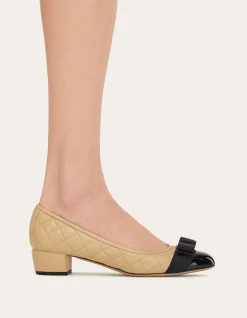 QUILTED VARA PUMP