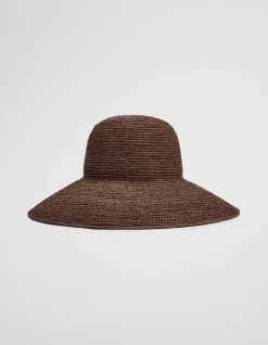 RAFFIA WIDE BRIM HAT