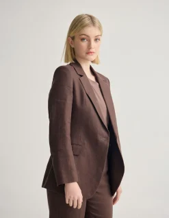 RAFFI LINEN BLAZER