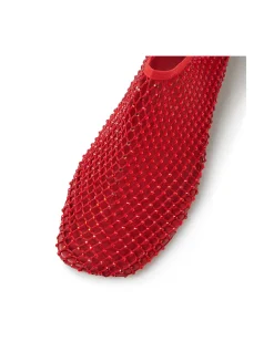Reaffirm Jewel Mesh Flat Shoes