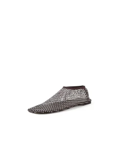 Reaffirm Jewel Mesh Embellished Flats