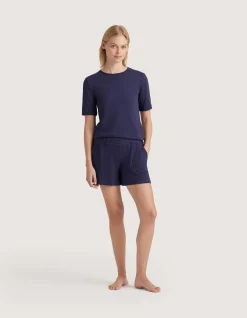 REALM SHORT MEDIUM IN FRENCH NAVY