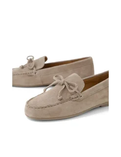 Reesus Suede Bow Detail Loafers