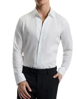REFINED COTTON LINEN SHIRT