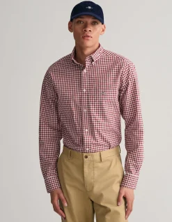 Regular Fit Classic Gingham Poplin Shirt