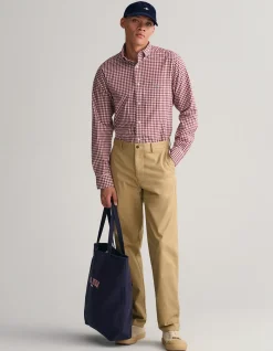 Regular Fit Classic Gingham Poplin Shirt
