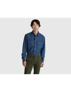 Regular Fit Denim Shirt