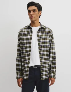 Regular Fit Flannel Check Shirt