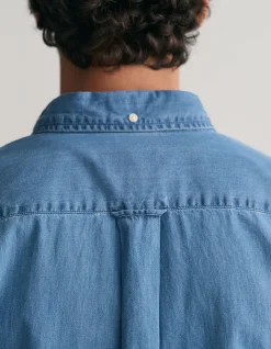 Regular Fit Indigo Shirt