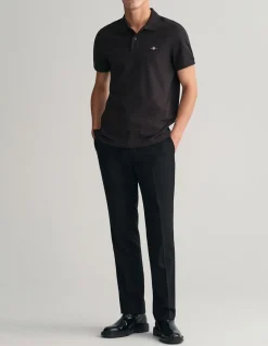 REGULAR FIT SHIELD POLO SHIRT