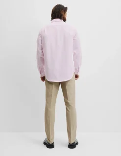 Regular Fit Textured Travel Shirt