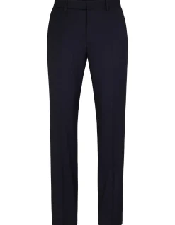 Regular-Fit Virgin-Wool Trousers