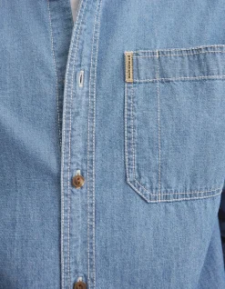 Regular Fit Workwear Chambray Shirt