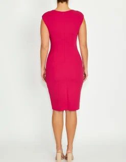 REINA CERISE DRESS