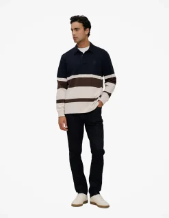 Relaxed Fit Dark Wash Straight Leg Jean